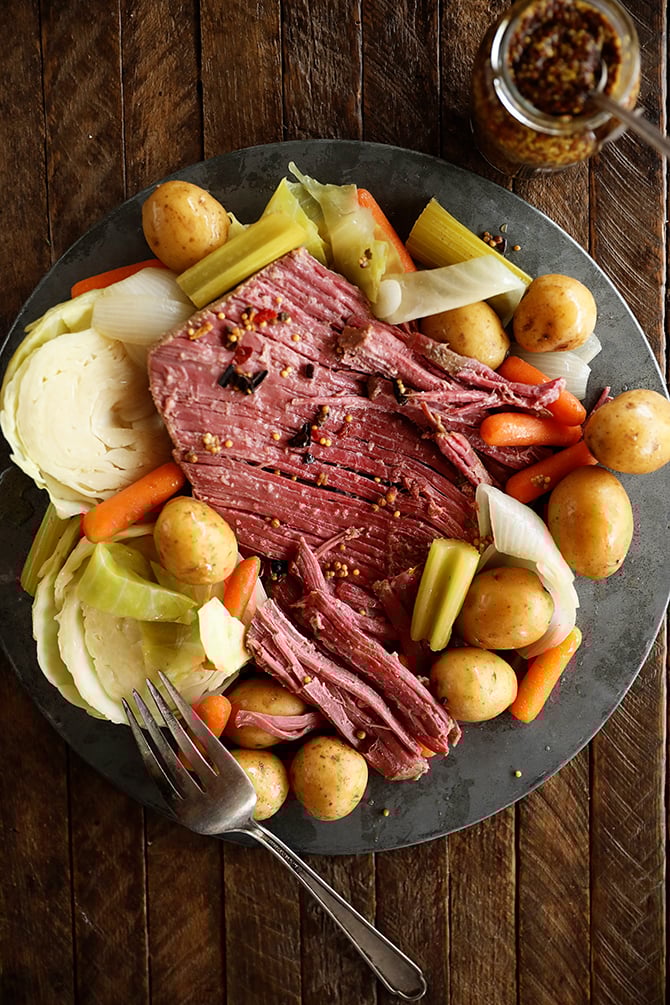 Set-It-And-Forget-It Slow Cooker Corned Beef & Cabbage Perfection